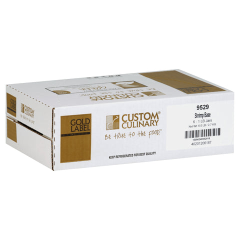Custom Culinary® Shrimp Base, No MSG Added 6 x 1 lb.