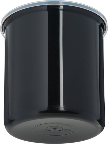 Carlisle CROCK W/ LID POLY-TUF™ BLACK 2.7 QT