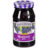 Jam Blackberry Seedless Glass Jar