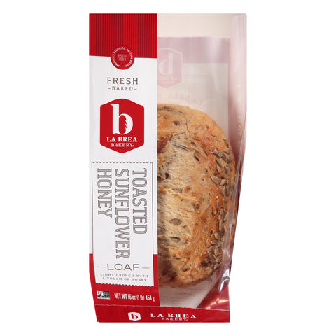 Bread Toasted Sunflower Honey Loaf Unsliced