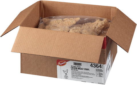 Tyson® CHICKEN BREAST STRIP FRITTER BREADED HOMESTYLE PEPPER 10043640928