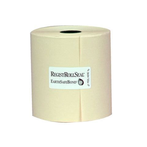 National Checking Company Yellow Canary 1 Ply Register Roll, 3 inch -- 50 rolls per case.