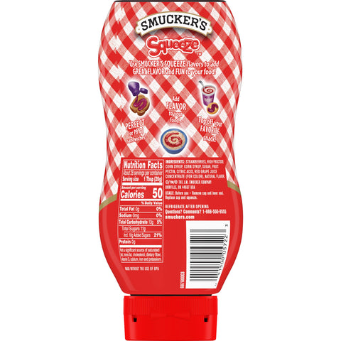 Jam Strawberry Squeeze Bottle