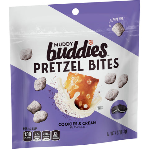 Chex Mix Muddy Buddies SNACK MIX MUDDY BUDDIES PRETZEL COOKIES & CREAM