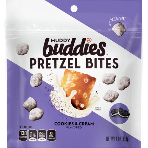 Chex Mix Muddy Buddies SNACK MIX MUDDY BUDDIES PRETZEL COOKIES & CREAM