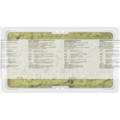 Campbells Frozen Condensed Cream of Asparagus Soup - 4 lb. tray, 3 per case