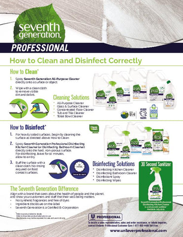 Seventh Generation WIPE DISINFECTANT