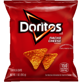 Chip Tortilla Nacho Cheese Single Serve