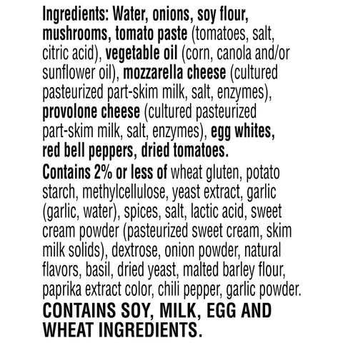 Morningstar Farms Tomato and Basil Pizza Veggie Burger, 9.5 Ounce -- 8 per case.