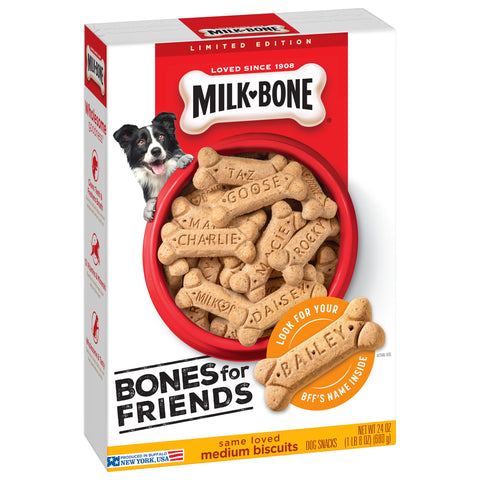 Milk Bone Medium Original Biscuit Dog Treat, 24 Ounce -- 12 per case.
