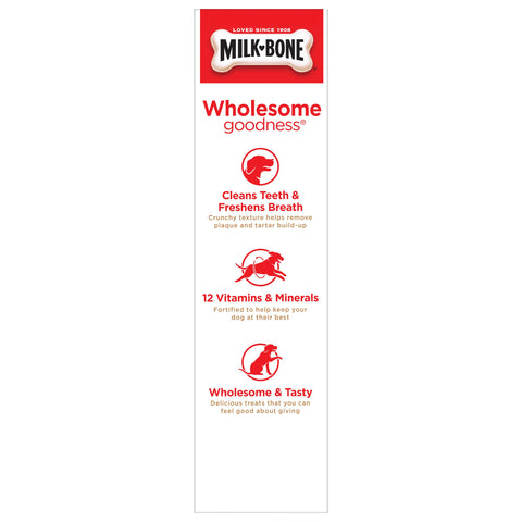 Milk Bone Medium Original Biscuit Dog Treat, 24 Ounce -- 12 per case.