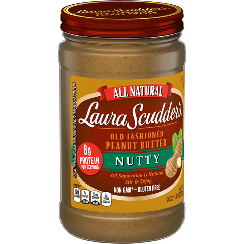Laura Scudder's® PEANUT BUTTER CRUNCHY NATURAL