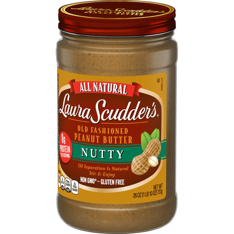 Laura Scudder's® PEANUT BUTTER CRUNCHY NATURAL
