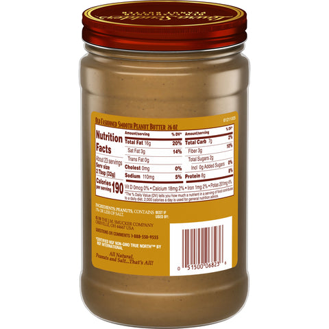 Laura Scudder's® PEANUT BUTTER CREAMY NATURAL