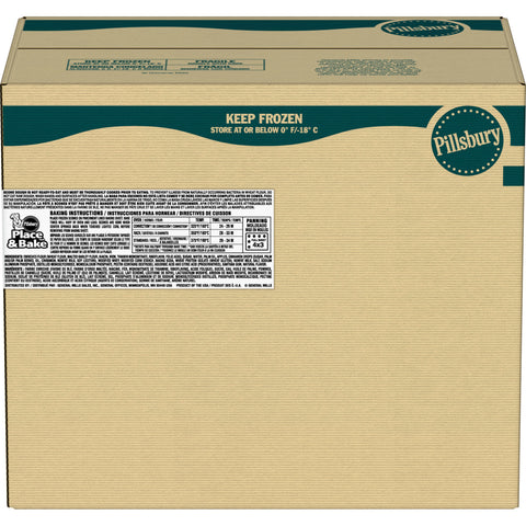 Pillsburry Freezer to Oven Apple Cinnamon, 3.75 ounce each -- 96 per case.
