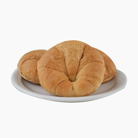 General Mills Pillsbury Baked Curved Sliced Croissant, 3 Ounce -- 48 per case.
