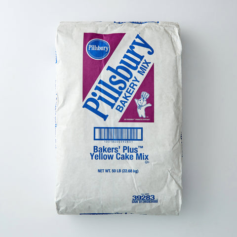 Pillsbury Baker's Plus Yellow Cake Bakery Mix, 50 Pound