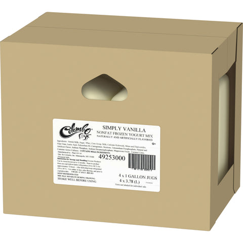 Colombo Nonfat Simply Vanilla Yogurt, 9.12 Pound -- 4 per case.