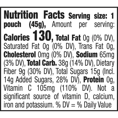 Motts Assorted Fruit Snacks, 1.6 Ounce -- 144 per case.