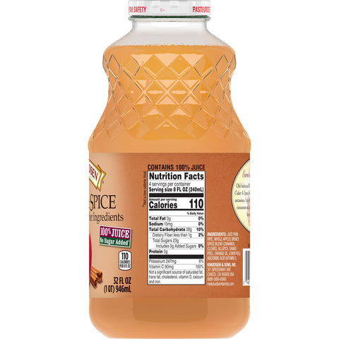 RW Knudsen JUICE CIDER & SPICE