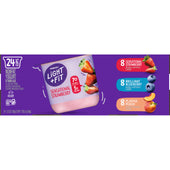 Light & Fit® YOGURT ASSORTED STRAWBERRY BLUEBERRY PEACH