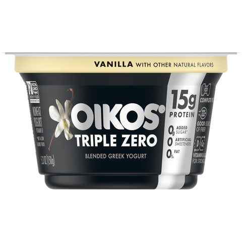 Yogurt Greek Vanilla Triple Zero