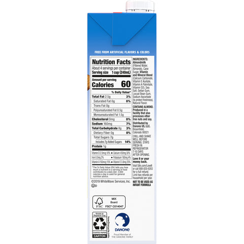 Milk Almond Pure Original Aseptic