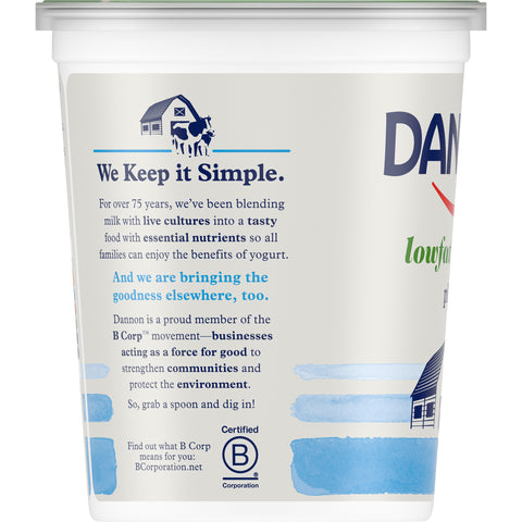 Yogurt Plain All Natural Low Fat