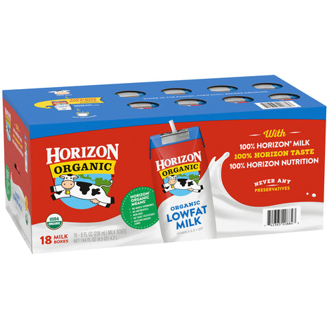 Horizon Organic MILK LOW FAT ORGANIC