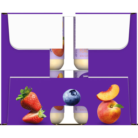 Yogurt Assorted Strawberry Blueberry Peach