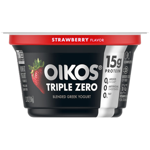 Yogurt Greek Strawberry Triple Zero
