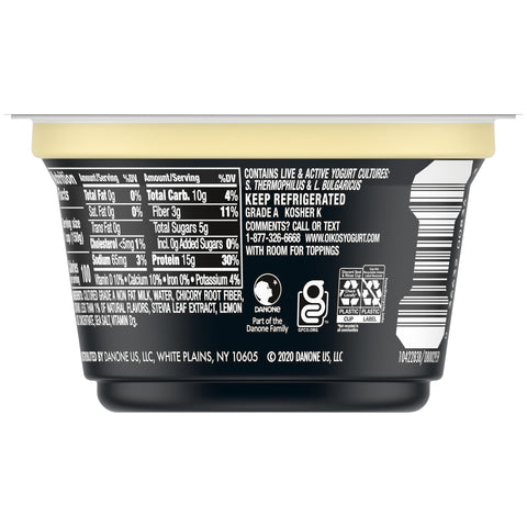 Yogurt Greek Vanilla Triple Zero