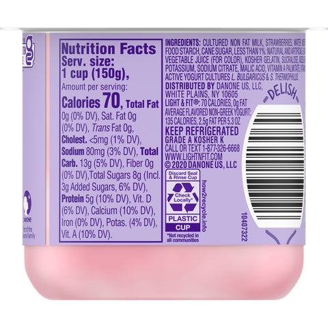 Light & Fit® YOGURT STRAWBERRY LIGHT N FIT