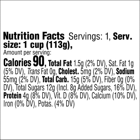 Activia Peach Lowfat Yogurt, 4 Ounce -- 24 per case.