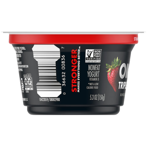 Yogurt Greek Strawberry Triple Zero