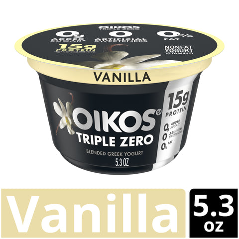 Yogurt Greek Vanilla Triple Zero