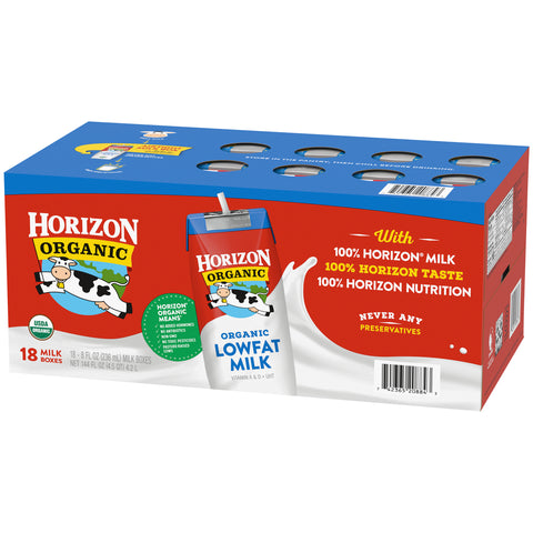 Horizon Organic MILK LOW FAT ORGANIC