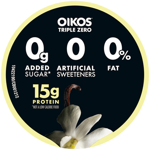 Yogurt Greek Vanilla Triple Zero
