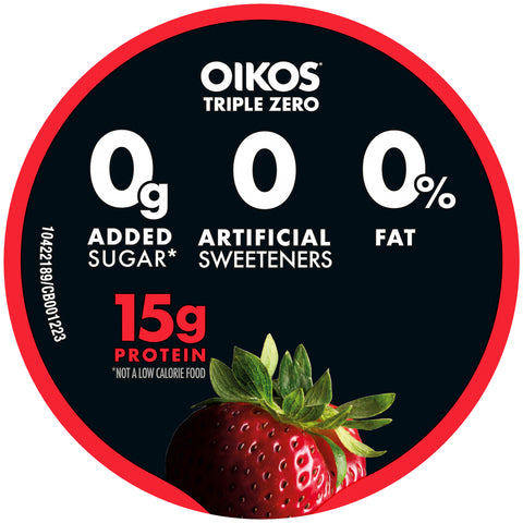 Yogurt Greek Strawberry Triple Zero