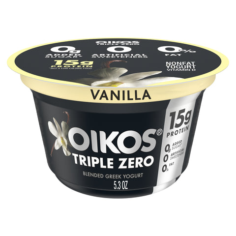 Yogurt Greek Vanilla Triple Zero