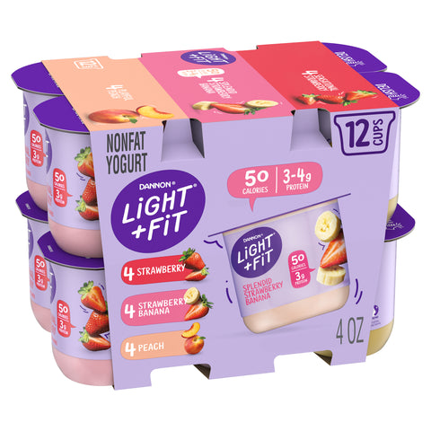Yogurt Variety Pack Strawberry Banana/vanilla/ Blackberry