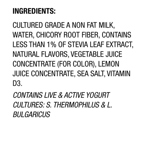 Yogurt Greek Strawberry Triple Zero