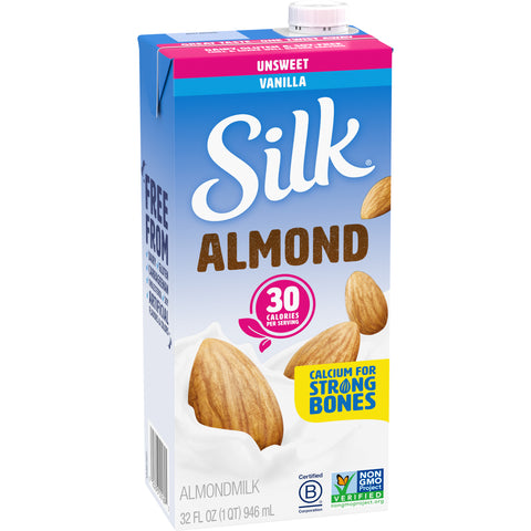 Milk Almond Vanilla Unsweetened Aseptic