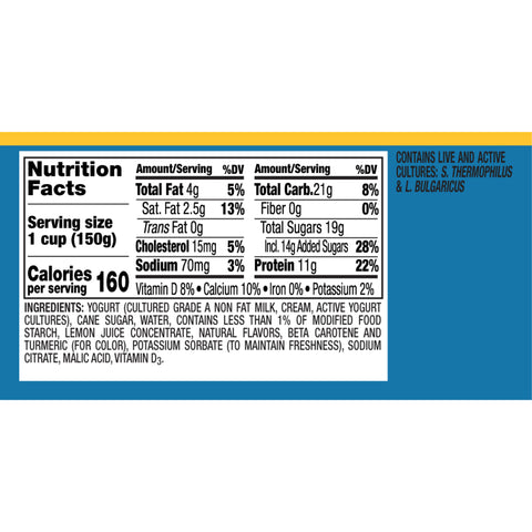Oikos® YOGURT GREEK LEMON MGE