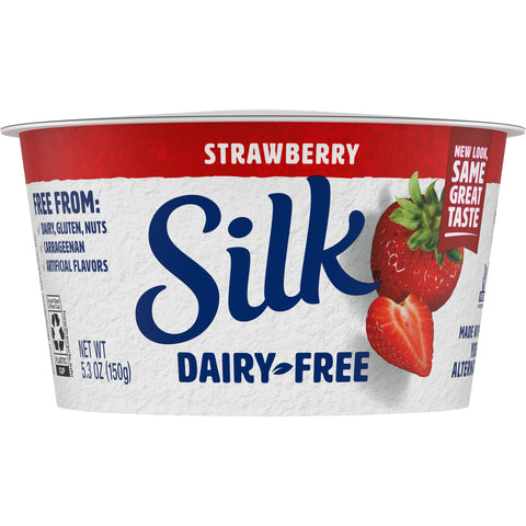 Yogurt Soy Cultered Strawbery Dairy Free 106154