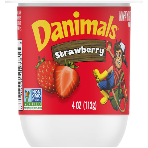 Yogurt Strawberry Blended Non Fat