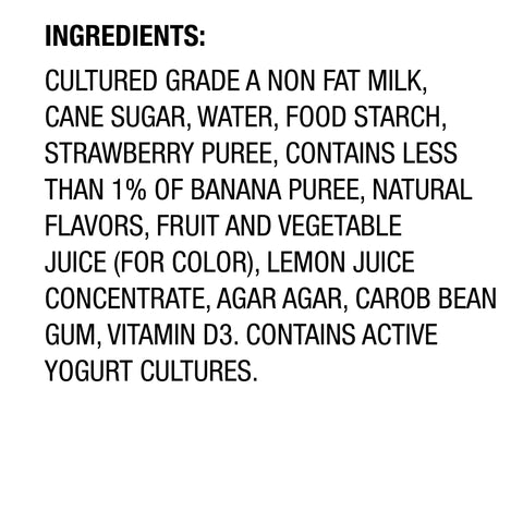 Yogurt Strawberry Banana Crunch