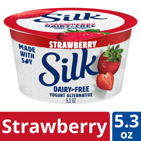 Yogurt Soy Cultered Strawbery Dairy Free 106154