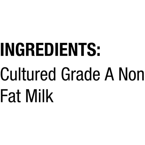 Yogurt Greek Plain Non Fat