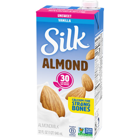 Milk Almond Vanilla Unsweetened Aseptic